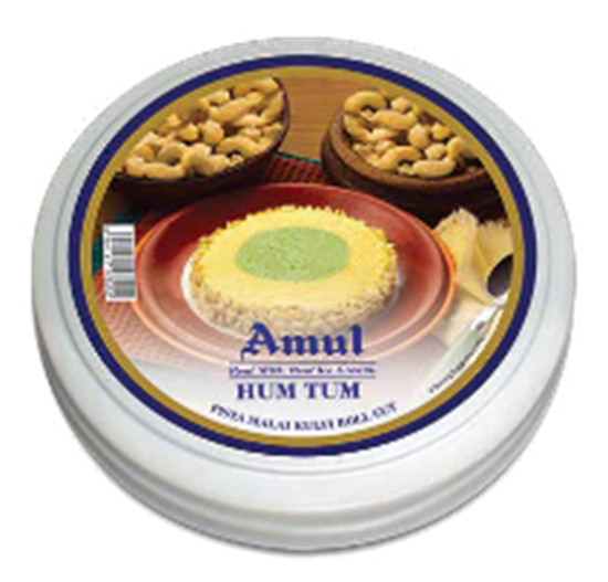 Picture of Ice Cream Pista Malai(Roll Cut) 80ml.(Amul)