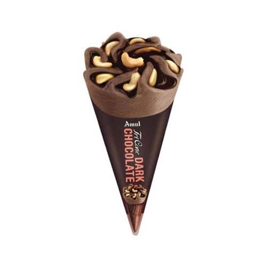 Picture of Ice Cream Chocolate(Dark) 120 ml.(Amul)