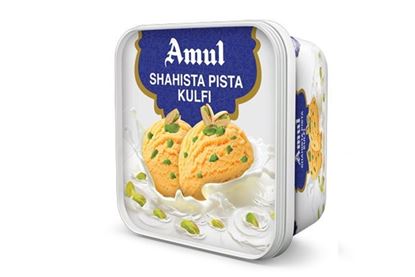 Picture of Ice Cream  Pista Kulfi (Shahista)-1L.(Amul)