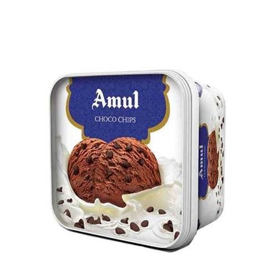Picture of Ice Cream Choco Chips 1L.(Amul)