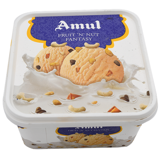 Picture of Ice Cream Fruit N Nut Fantasy 1L.(Amul)