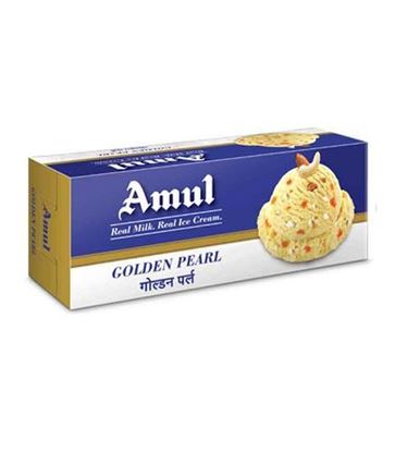 Picture of Ice Cream Golden Pearl 2L.(Amul)