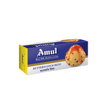 Picture of Ice Cream Butterscotch Bliss 2L.(Amul)