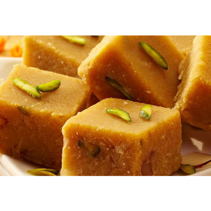 Picture of Sweet-Orange Barfi- 1 pc.