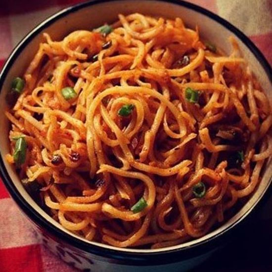 Picture of Chowmein(Schezwan-1plate.)