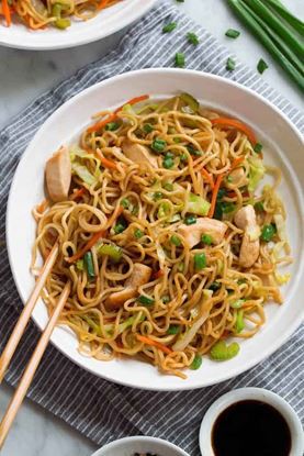 Picture of Hakka Noodles (Egg Chicken)