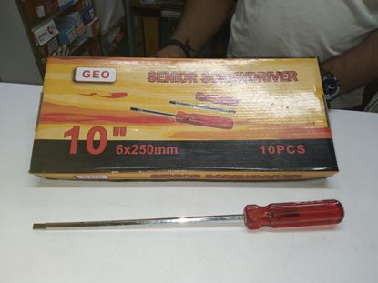 Picture of Screwdriver GEO (6*255mm.)-10pcs.