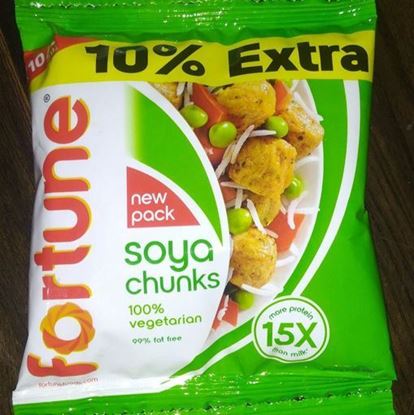 Picture of Soya Chunks( Fortune - 1pack.)