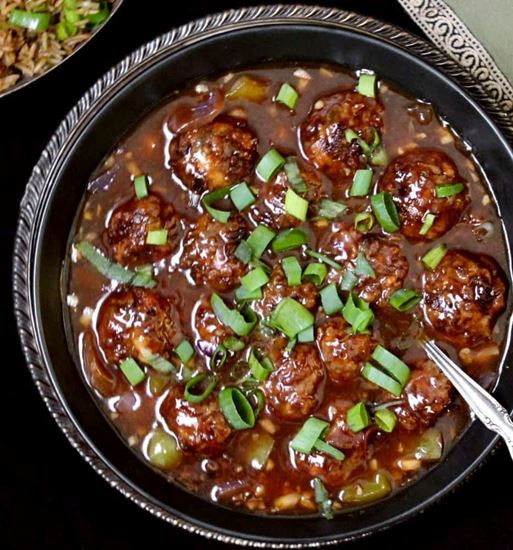 Picture of Veg(Manchurian Gravy)