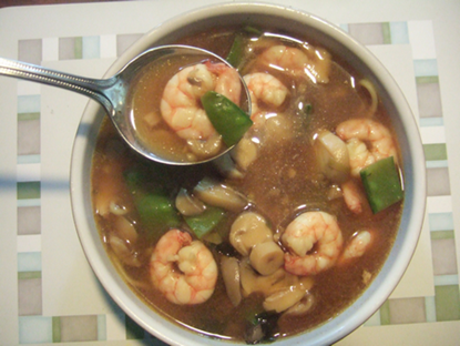 Picture of Soup (Prawn Mushroom)