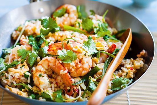 Picture of Rice (Egg Prawn Fried Chinese)