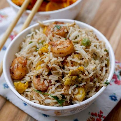 Picture of Rice (Prawn Fried Schezwan)