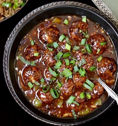 Picture of Veg (Manchurian Gravy - 1plate)