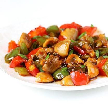 Picture of Veg (Mushroom with Chilly - 1plate)